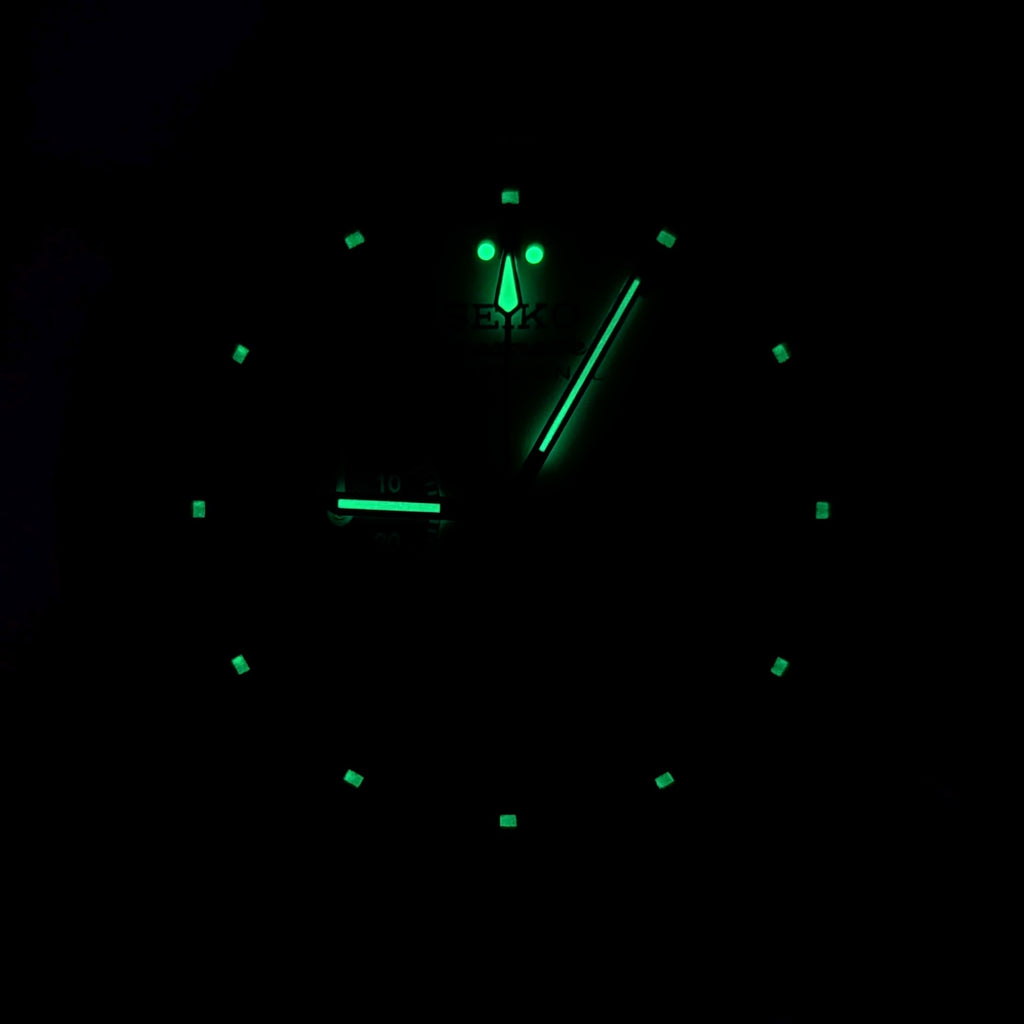 White Dial & Blue Bezel | Blue Strap | Seiko VK63 Movement